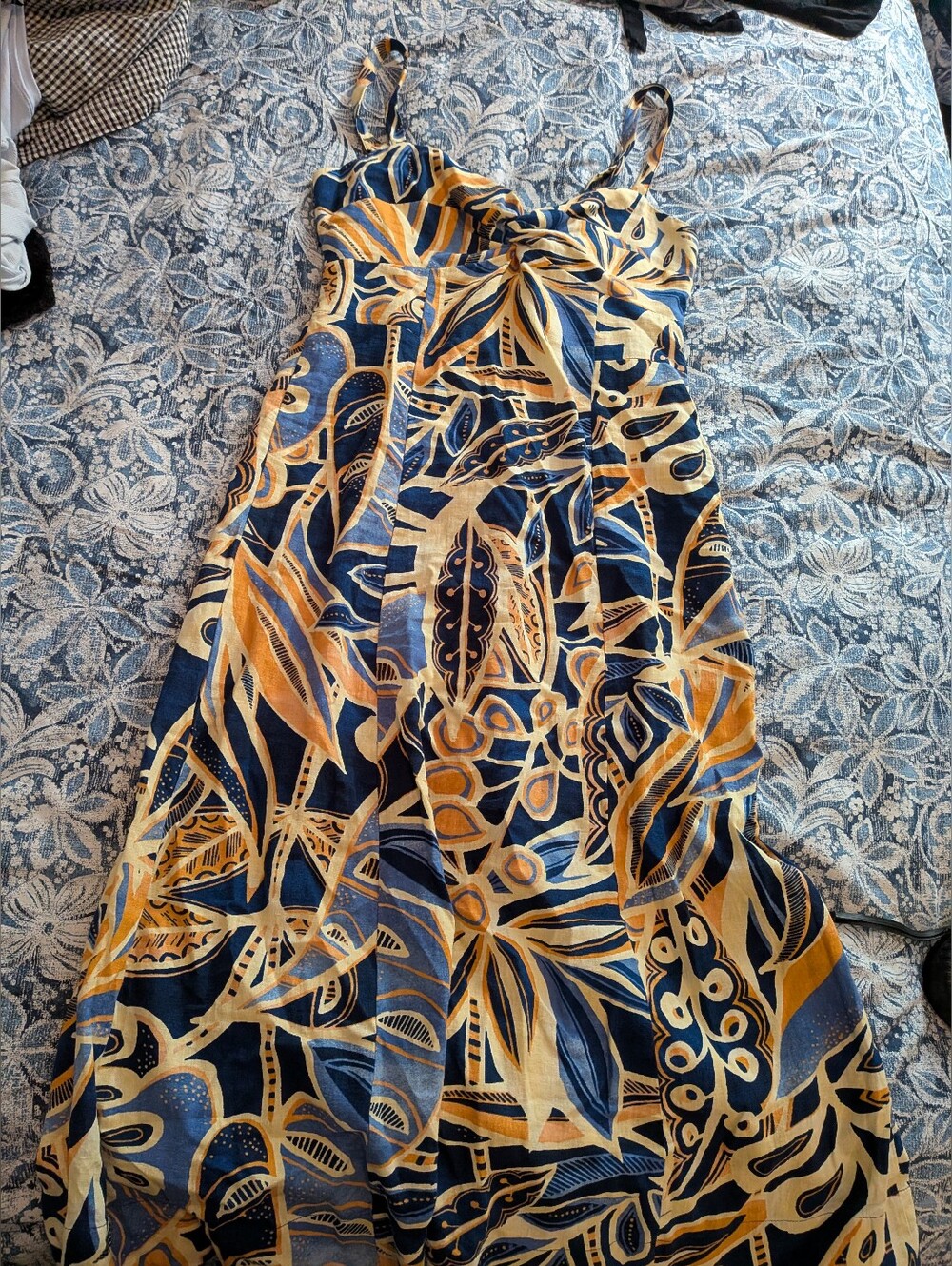 Banana Republic Linen Blend Summer Dress